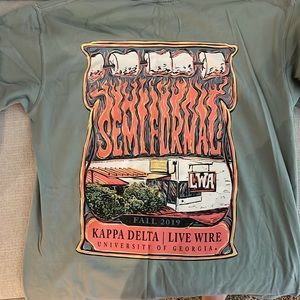 Kappa delta sorority pocket t shirt